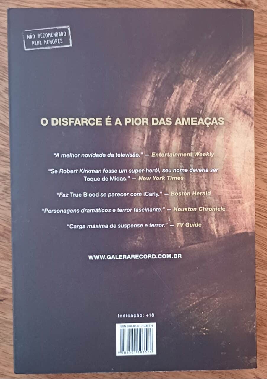 | Casa do Colecionador Livro The walking dead Declínio. Jay Bonansinga