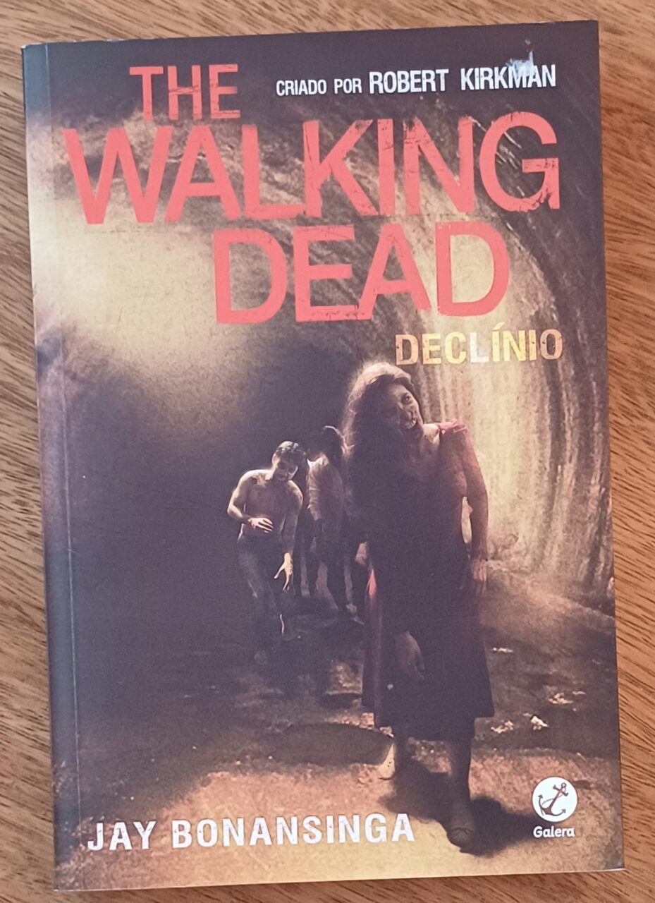 | Casa do Colecionador Livro The walking dead Declínio. Jay Bonansinga