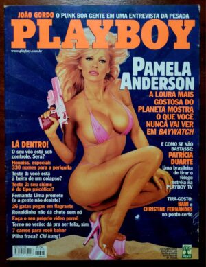 Playboy Nº 315 - Pamela Anderson (Revista com Pôster) Outubro 2001