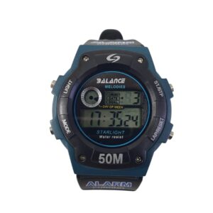 Relógio Balance Mod BLL21193B Esportivo Unisex a Prova D`Água