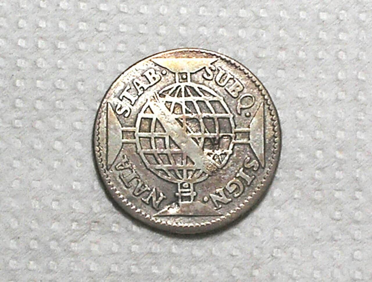 | Casa do Colecionador 160 Réis - 1771 / Subq / Variante 6a / Prata / Escassa / Mbc / box100m