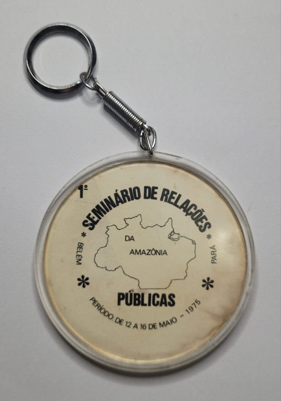 | Casa do Colecionador Chaveiro Antigo 1º Seminário de Relações Públicas da Amazônia 1975 – Belém/PA