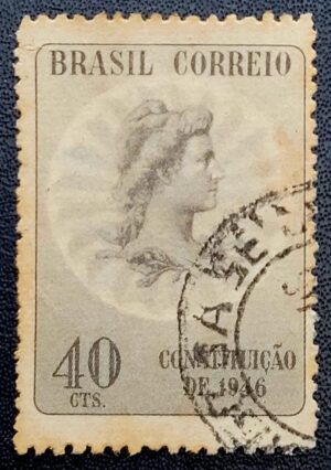 Comemorativos - RHM C0223 (Usado) Promulgação da Constituição de 1946 - 18/09/1946