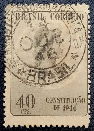 Comemorativos - RHM C0223 (Usado) Promulgação da Constituição de 1946 - 18/09/1946