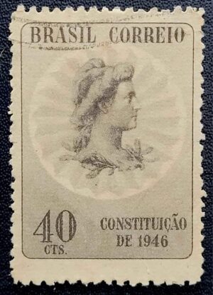 Comemorativos - RHM C0223 (Usado) Promulgação da Constituição de 1946 - 18/09/1946