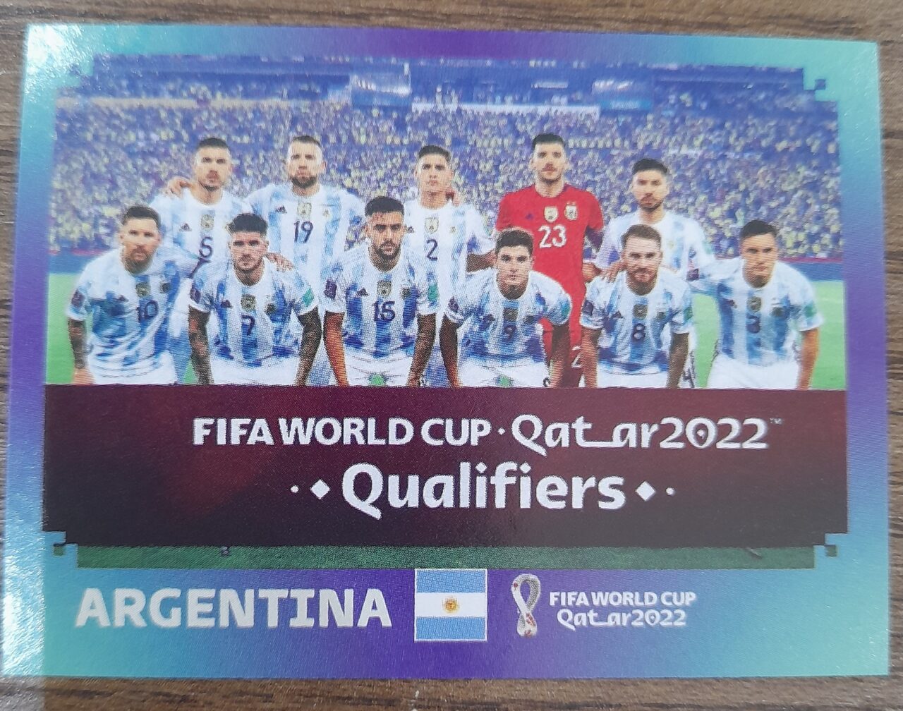 | Casa do Colecionador figurinha copa do mundo 2022 Argentina nº1
