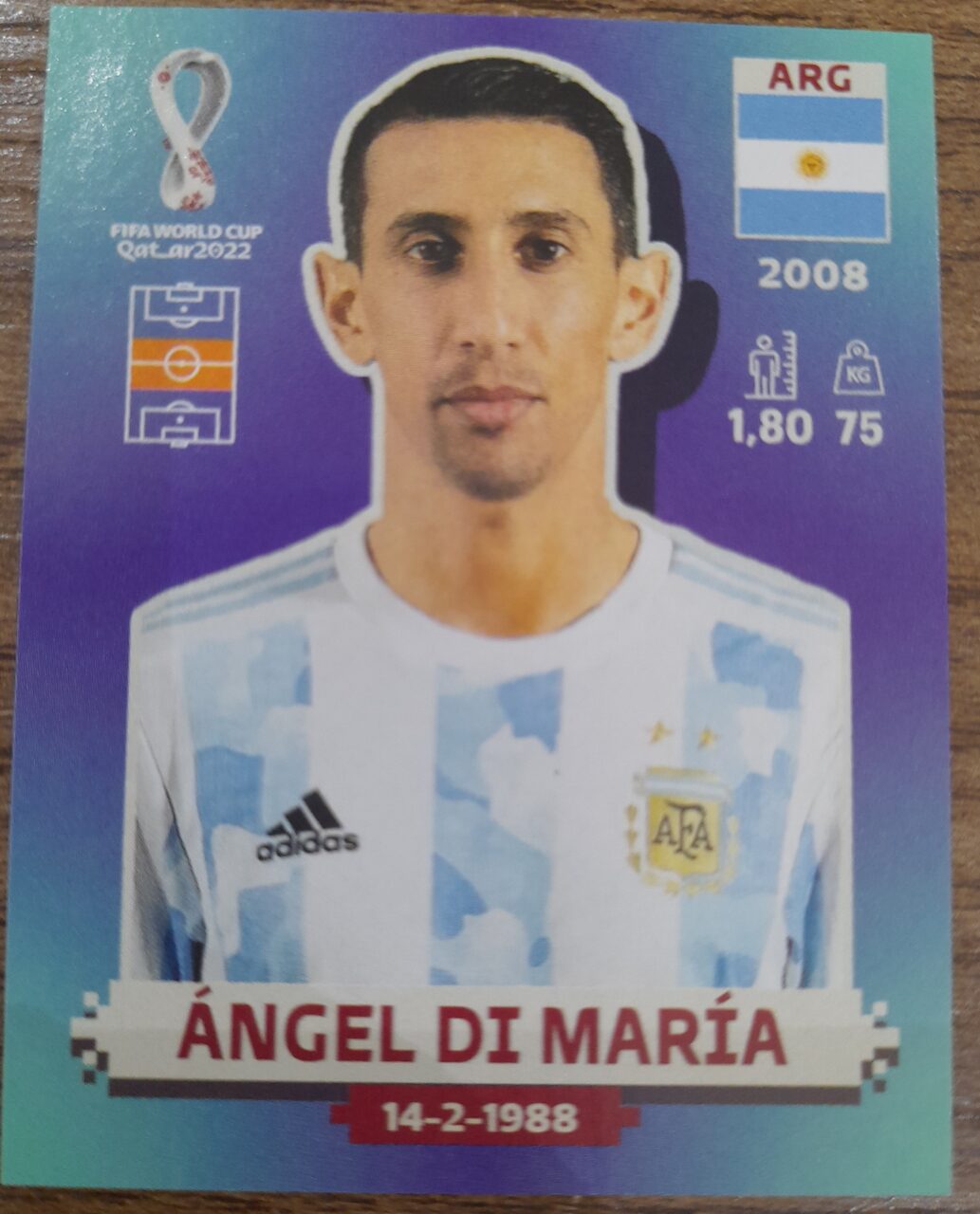 | Casa do Colecionador figurinha copa do mundo 2022 Argentina nº11