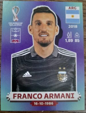figurinha copa do mundo 2022 Argentina nº4