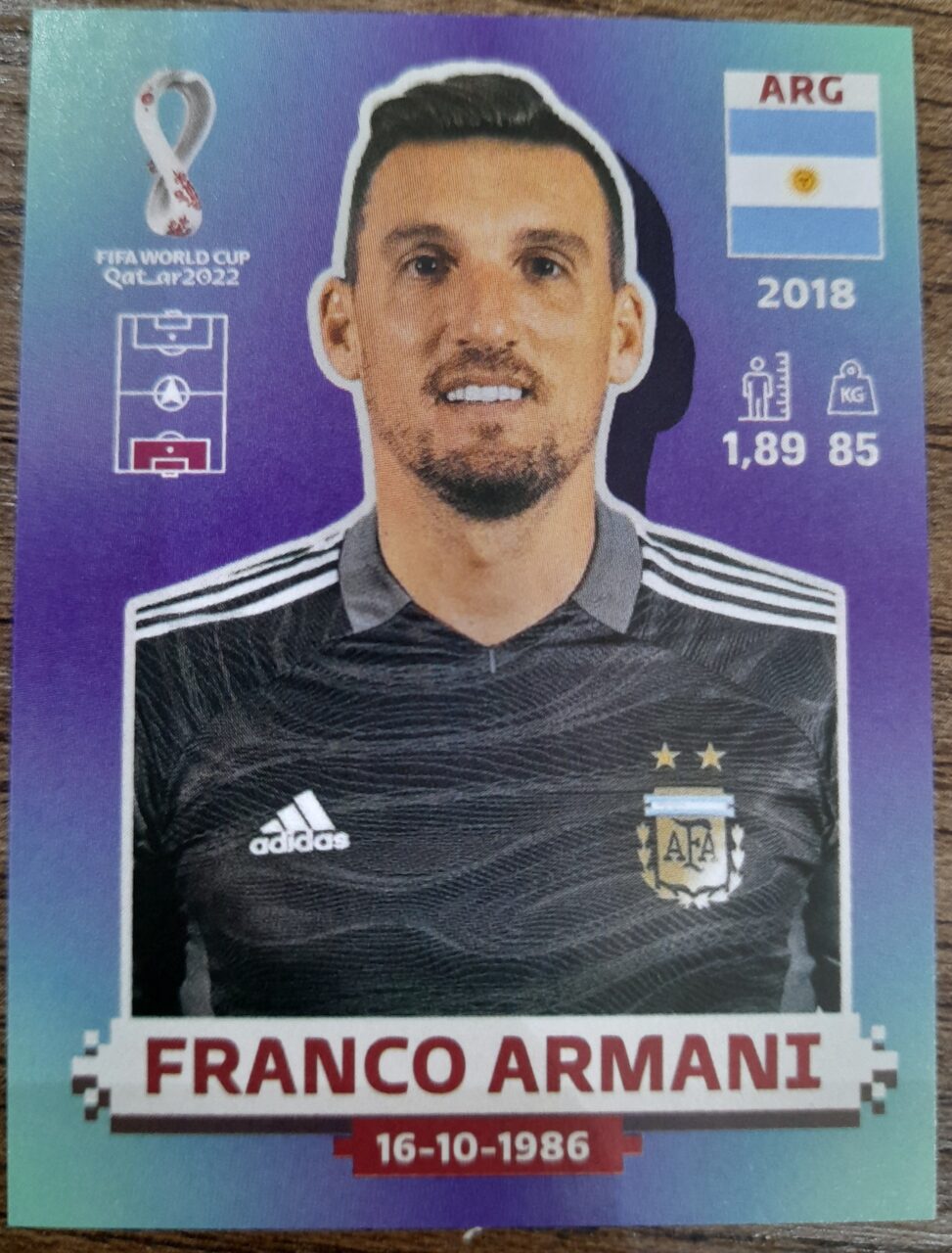 | Casa do Colecionador figurinha copa do mundo 2022 Argentina nº4
