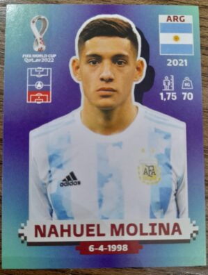 figurinha copa do mundo 2022 Argentina nº6