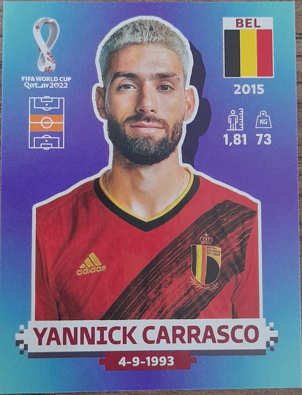 | Casa do Colecionador figurinha copa do mundo 2022 Bélgica nº10