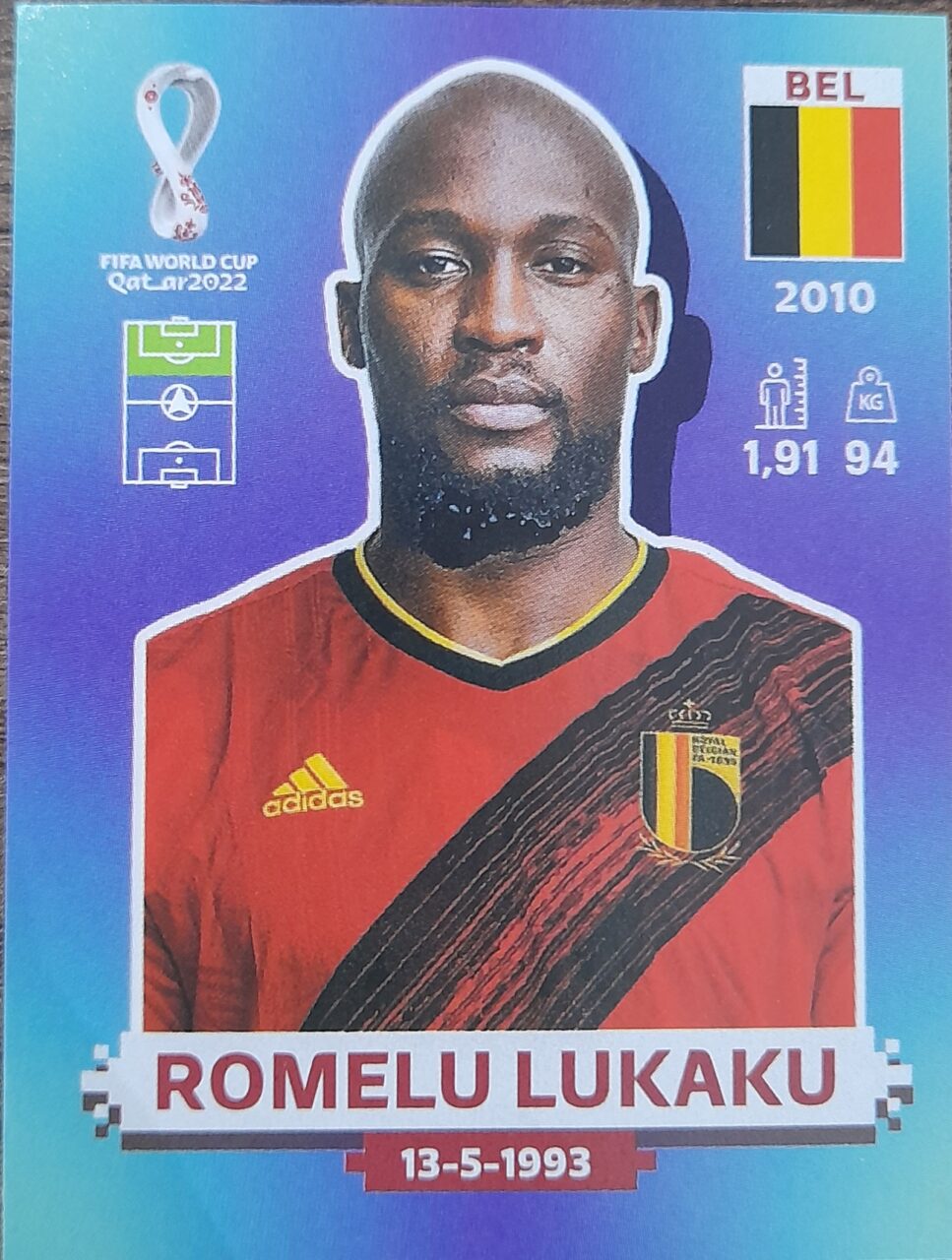 | Casa do Colecionador figurinha copa do mundo 2022 Bélgica nº19