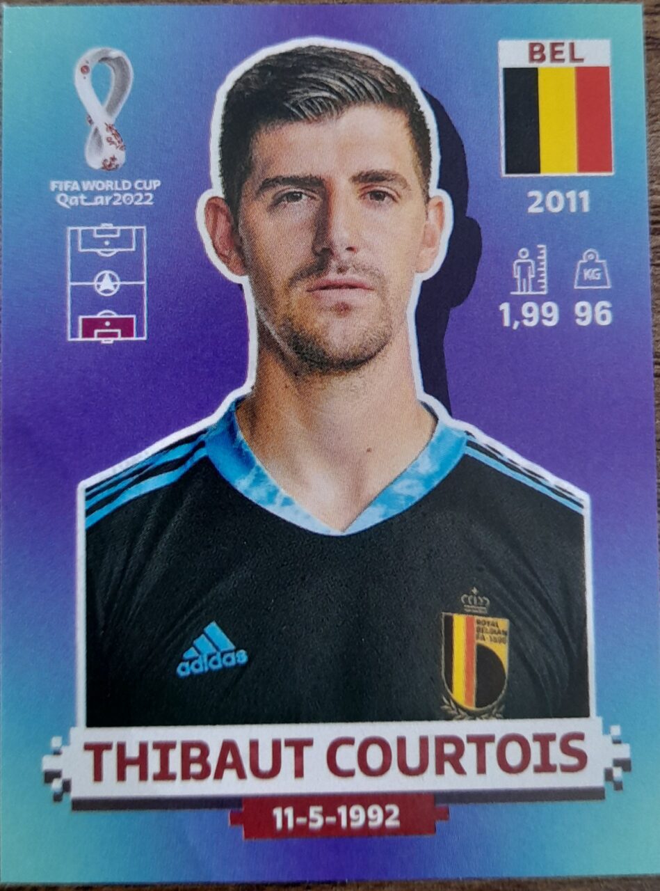 | Casa do Colecionador figurinha copa do mundo 2022 Belgica nº3
