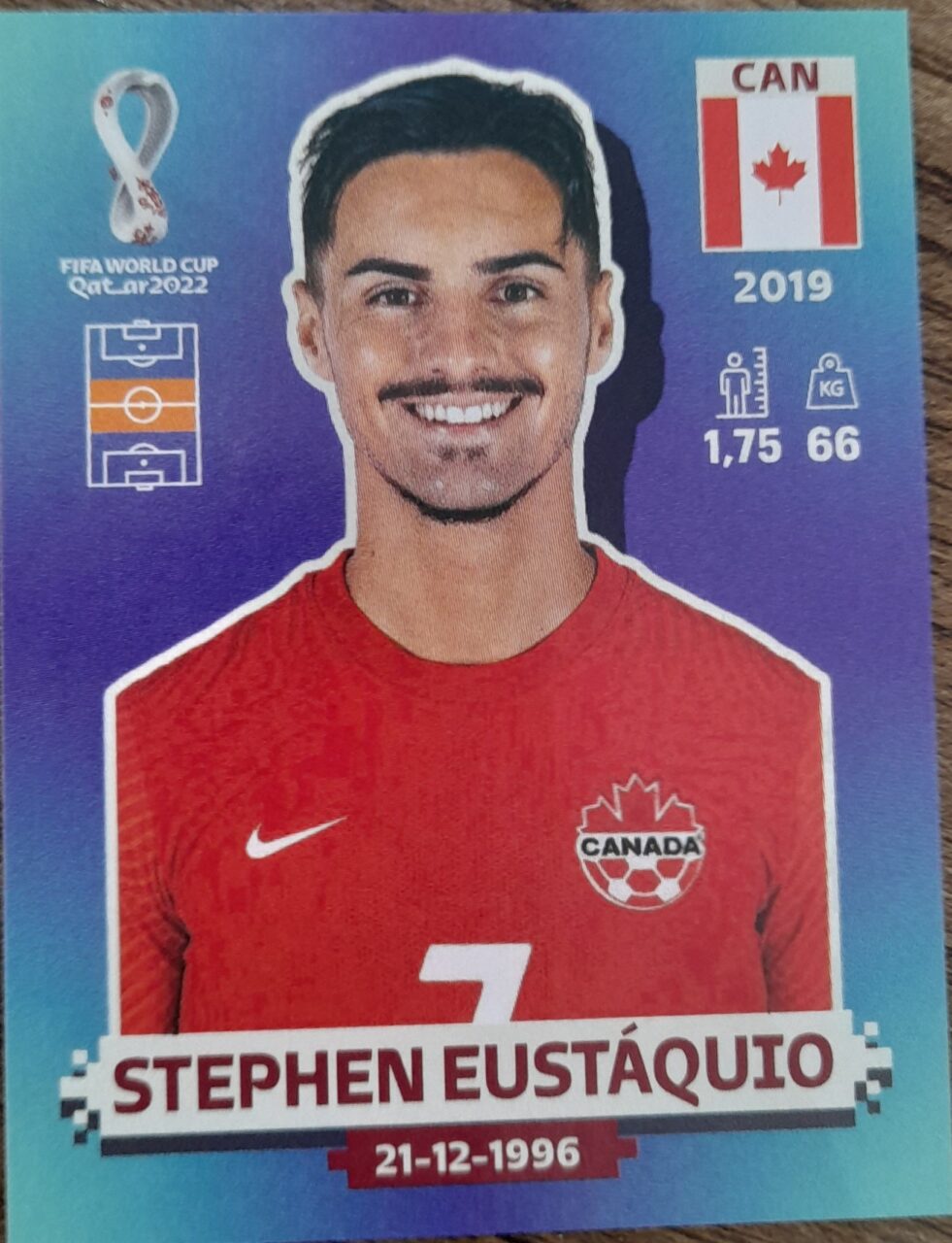 | Casa do Colecionador figurinha copa do mundo 2022 Canadá nº14