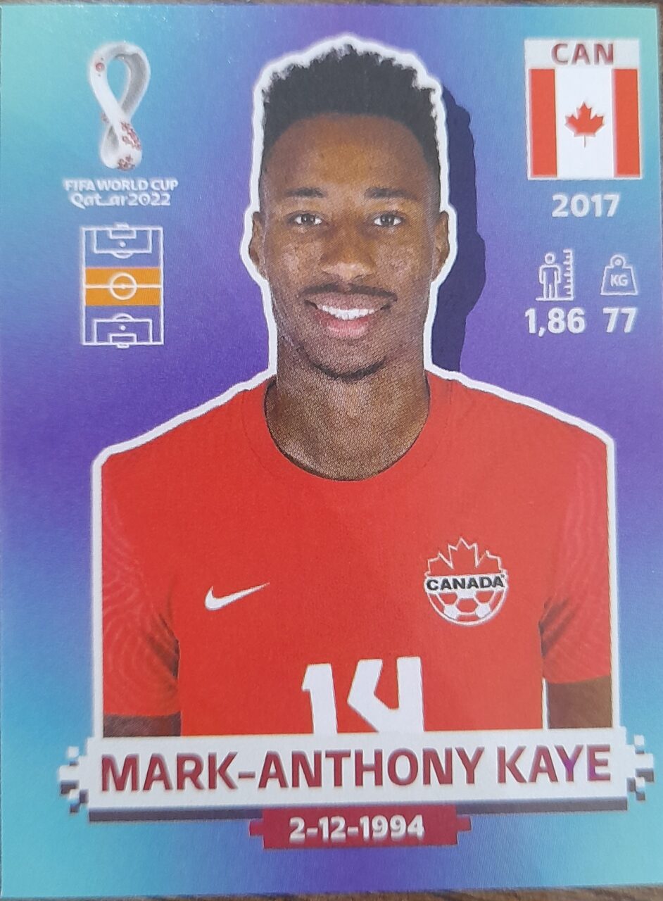 | Casa do Colecionador figurinha copa do mundo 2022 Canadá nº16