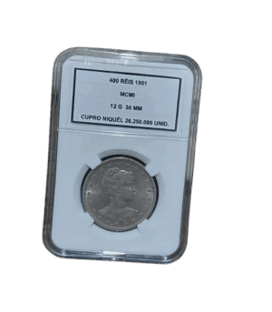400 Réis 1901 MCMI Sku 2304