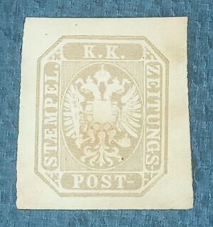 AUSTRIA - MONARQUIA - selo stamp scott #P8 - 1,05Kr - 1864