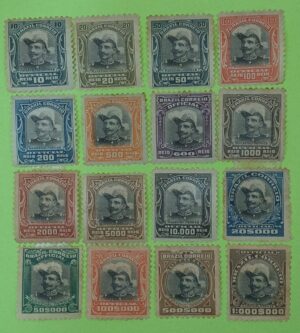 BRASIL- OFICIAIS – RHM #O14 a #O29 - HERMES DA FONSECA 15.11.1913 , 12