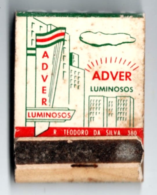| Casa do Colecionador Caixa De Fosforos Adver Luminosos - Anos 50 - Filuminismo