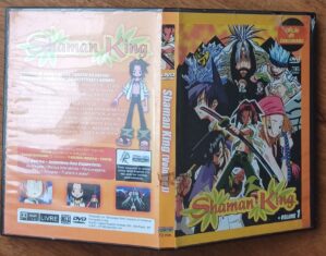 Dvd Shaman King volume 1. 3 episódios ação e aventura.