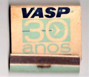 Filumenia - Caixa De Fosforos - Vasp 30 Anos - 1963