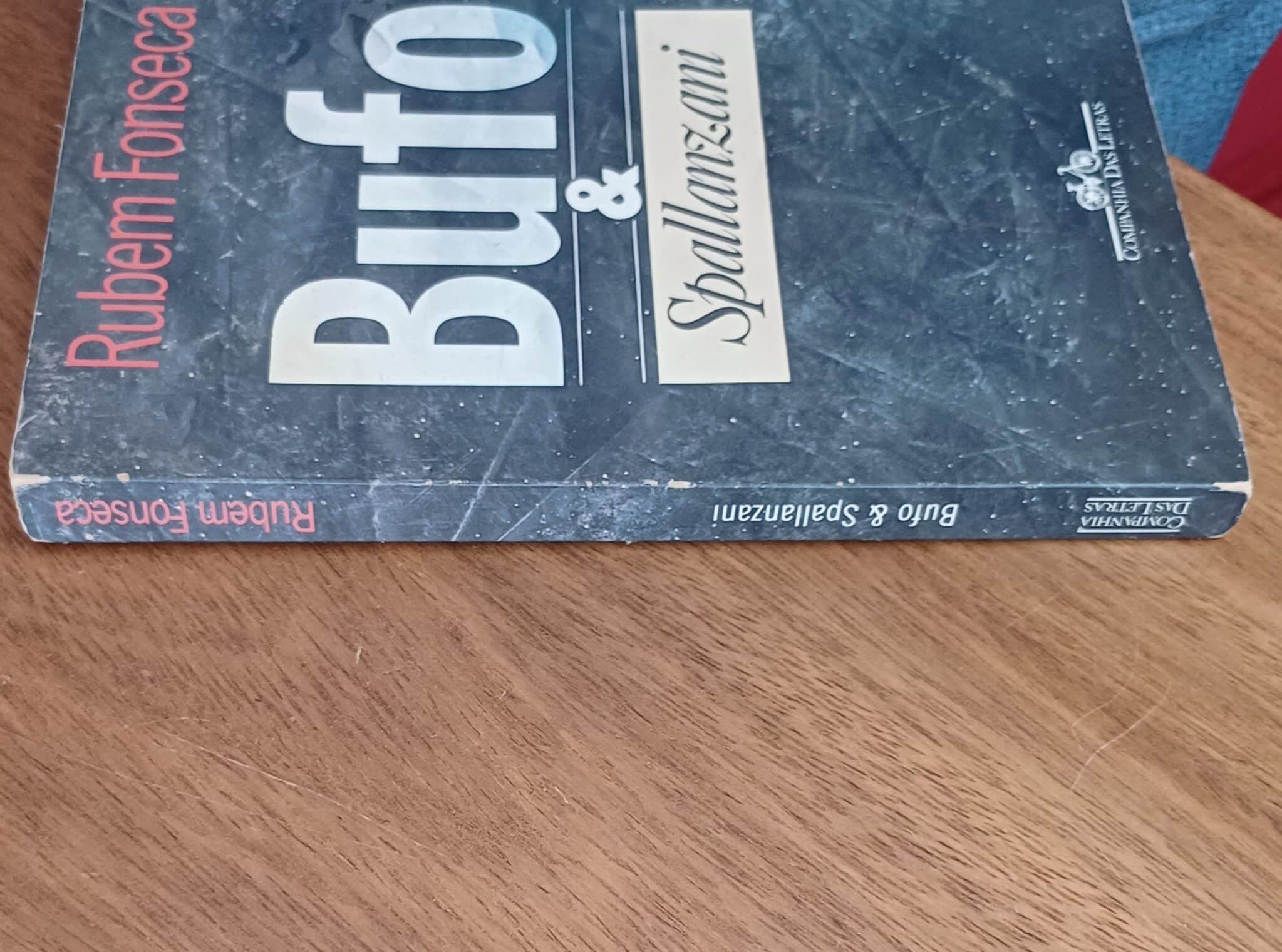 | Casa do Colecionador Livro Rúben Fonseca Bufo e Spallanzani. Ed Cia das Letras.