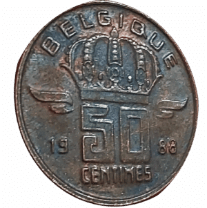 Moedas do mundo Bélgica Sku 2275