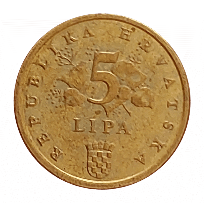 Moedas do mundo Croácia Sku 2258
