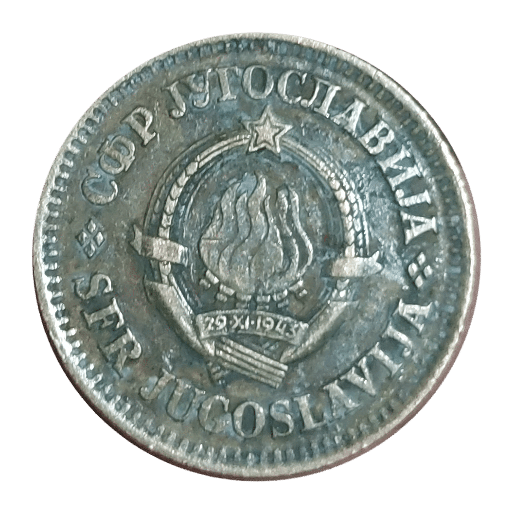 | Casa do Colecionador Moedas do mundo extinta Iugoslavia Sku 2270