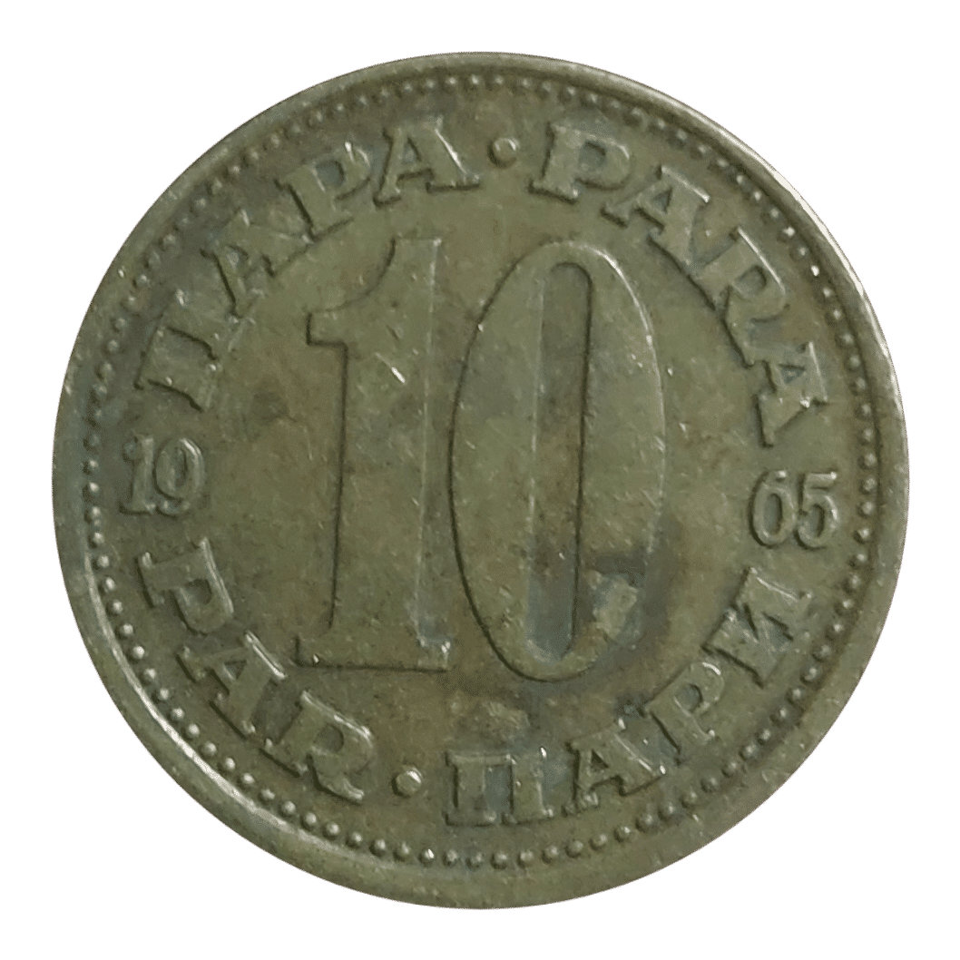 | Casa do Colecionador Moedas do mundo extinta Iugoslavia Sku 2270