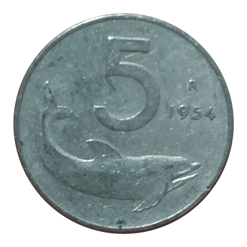 Moedas do mundo Itália Sku 2325