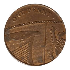 Moedas do mundo pç do Escudo 🛡 Britânico Sku 2284