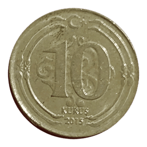 Moedas do mundo Turquia Sku 2313