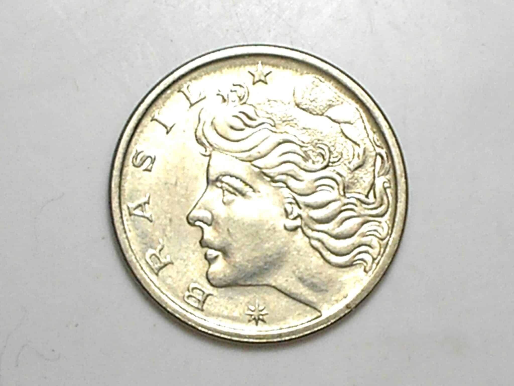 | Casa do Colecionador Peça bonita de 50 Centavos 1978 flor de cunho - Indio