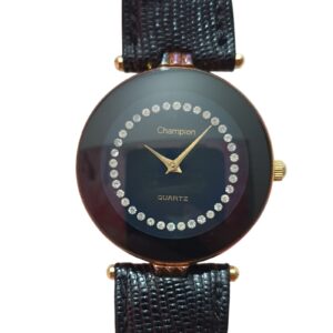 Relógio Champion Mod AM091 Strass Feminino Clássico Retrô (Frete Grátis)