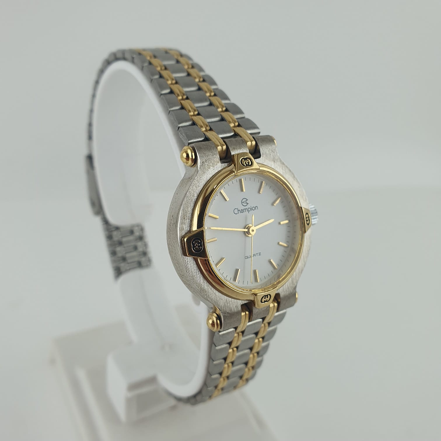 | Casa do Colecionador Relógio Champion Mod CH29003 Society Feminino Vintage (Frete Grátis)