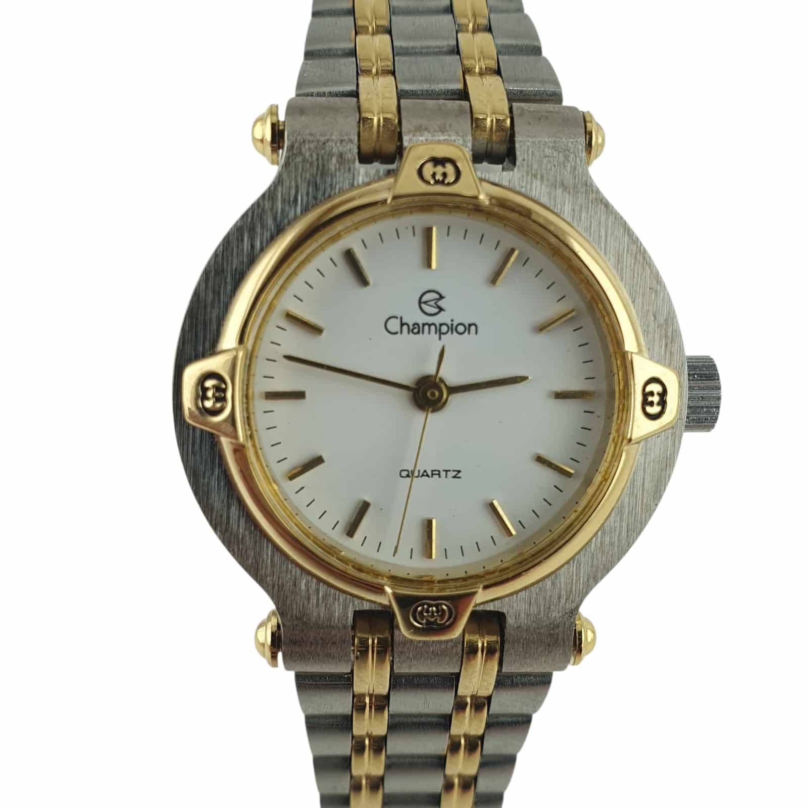 | Casa do Colecionador Relógio Champion Mod CH29003 Society Feminino Vintage (Frete Grátis)