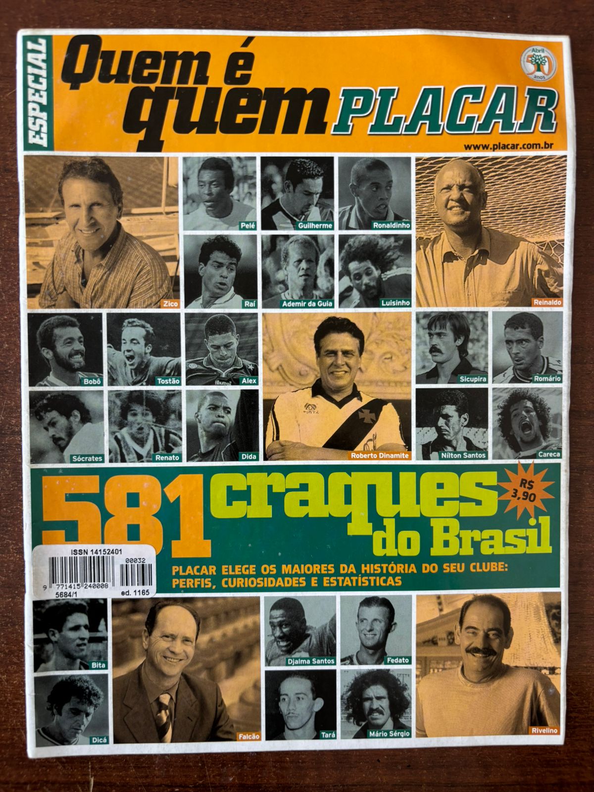 | Casa do Colecionador Revista Placar Edição Especial Quem é Quem