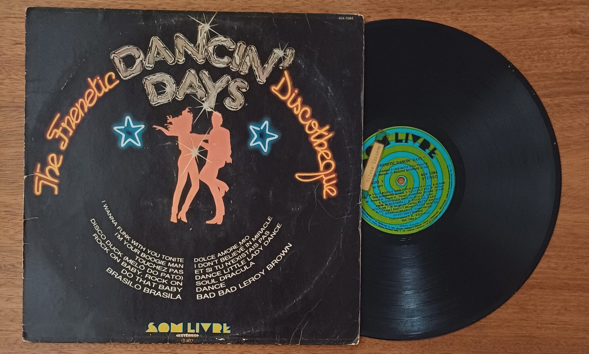 | Casa do Colecionador Vinil lp the frenetic dancing days discotheque. Giorgio I Santo Califórnia.