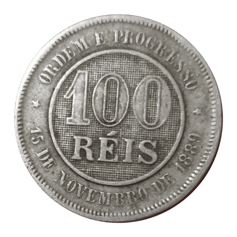 100 Réis 1897 Sku 2255