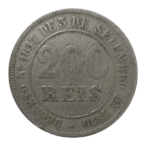 200 Réis 1871 Sku 2251