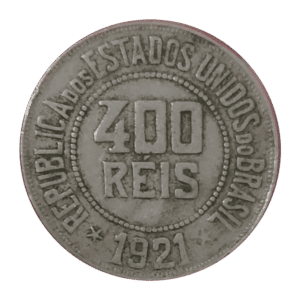 400 Réis 1921 Sku 2245