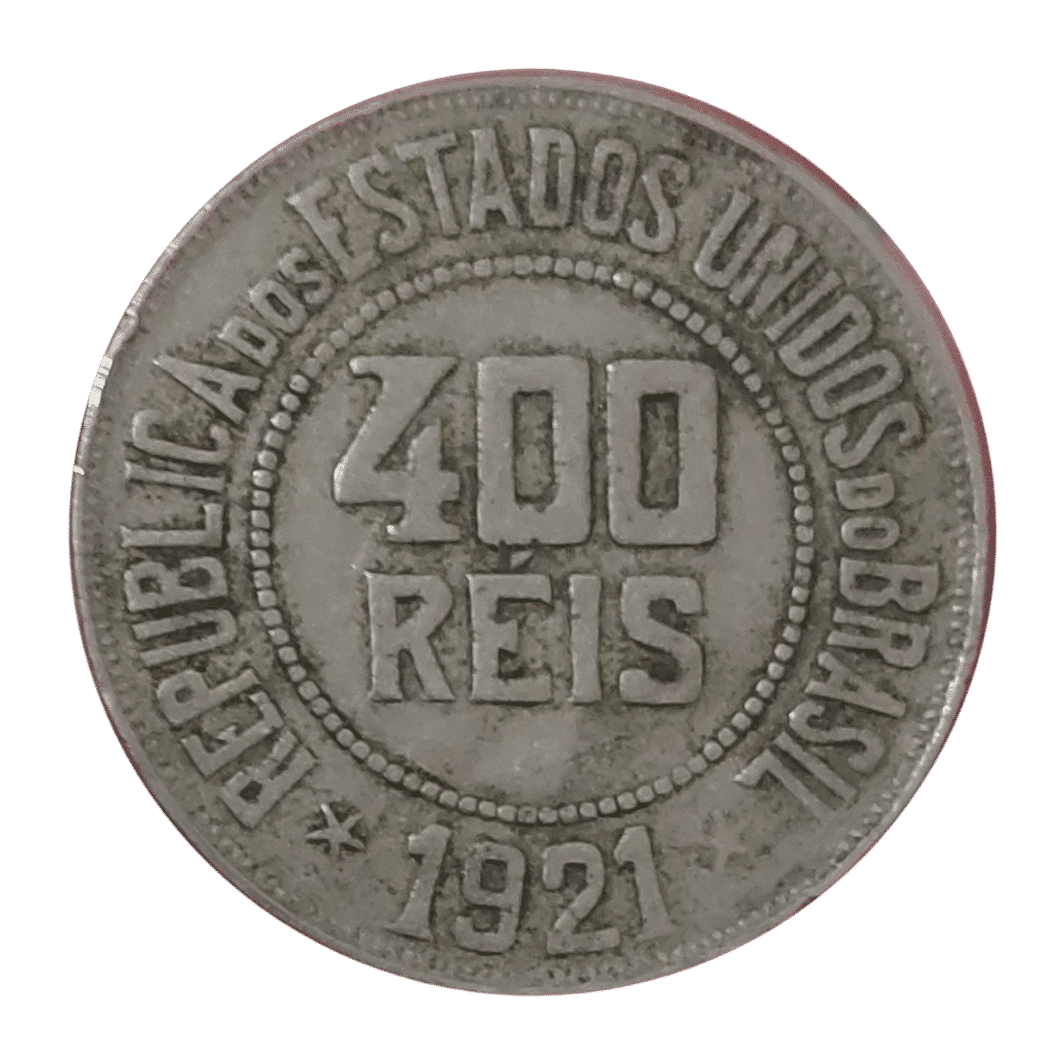 | Casa do Colecionador 400 Réis 1921 Sku 2245