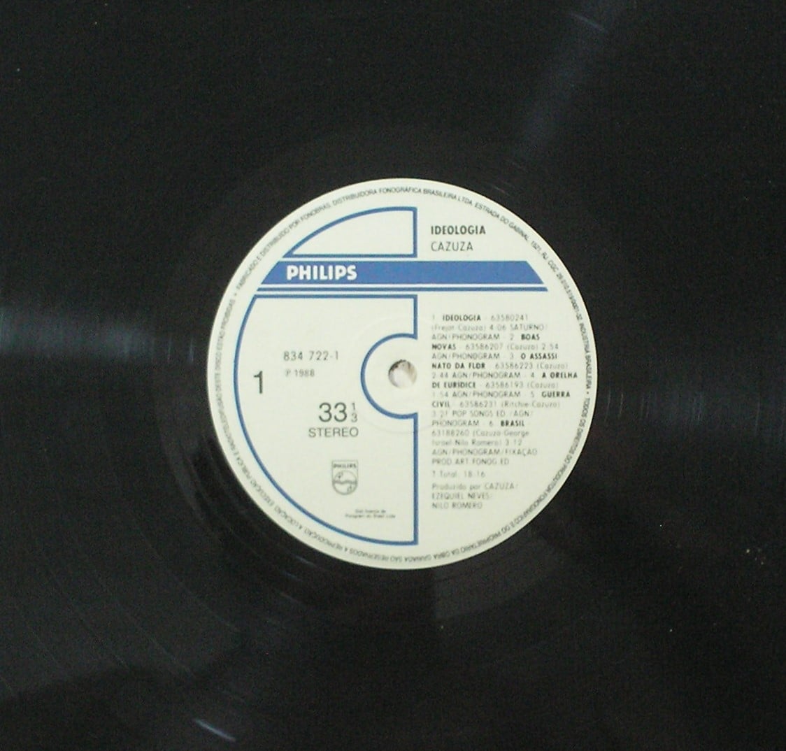| Casa do Colecionador Álbum Vinil Disco " Cazuza " / - Parada 1988 / Edição Especial e Exclusiva / Philips / Album de colecionador em perfeitas condições