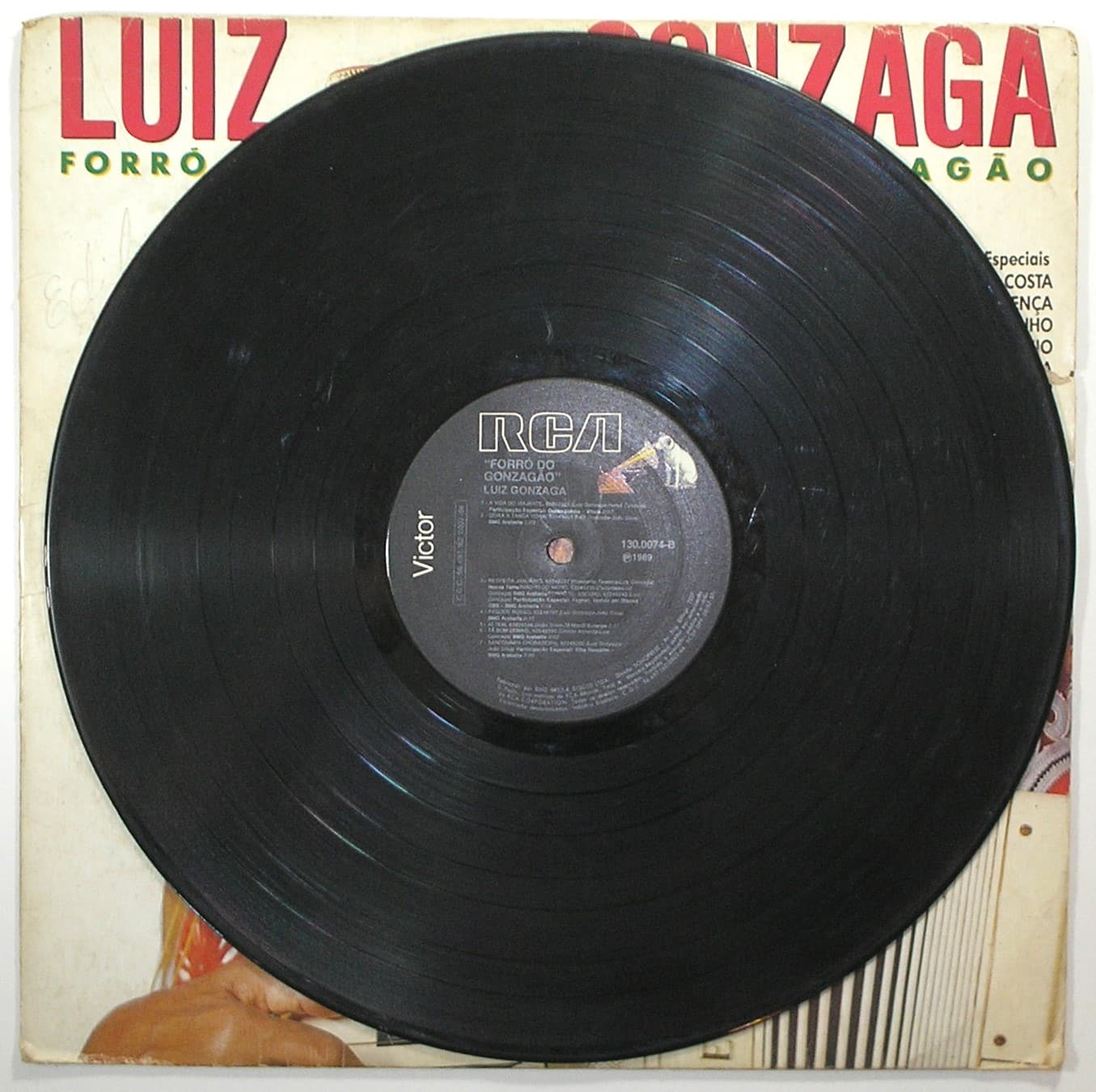 | Casa do Colecionador Álbum Vinil Disco " Luiz Gonzaga "- Forró do Gonzagão e convidados / - Parada 1989 (Grandes Sucessos) / RCA / Em Excelente estado de conservação / Disco difícil peça de coleçãol