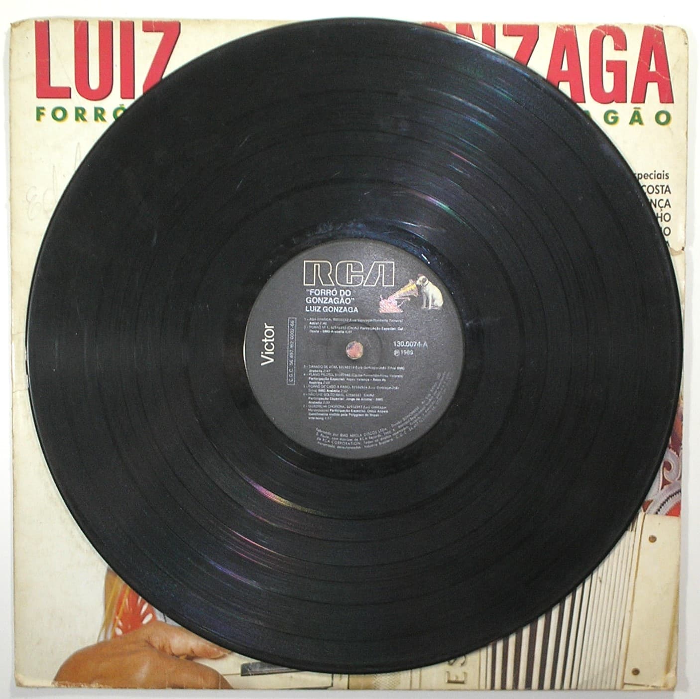 | Casa do Colecionador Álbum Vinil Disco " Luiz Gonzaga "- Forró do Gonzagão e convidados / - Parada 1989 (Grandes Sucessos) / RCA / Em Excelente estado de conservação / Disco difícil peça de coleçãol