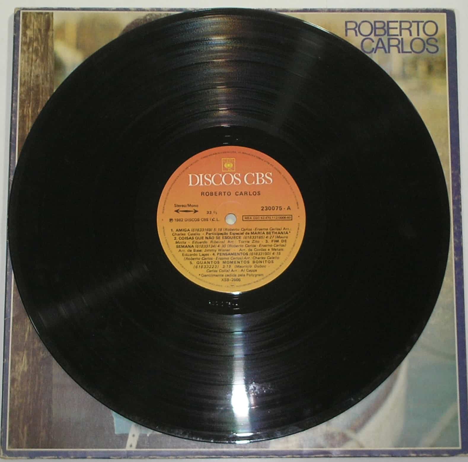| Casa do Colecionador Álbum Vinil Disco "Quem não gosta do Roberto Carlos "-Amiga / - Parada 1982 (Grandes Sucessos / CBS / Em excelente estado de conservação