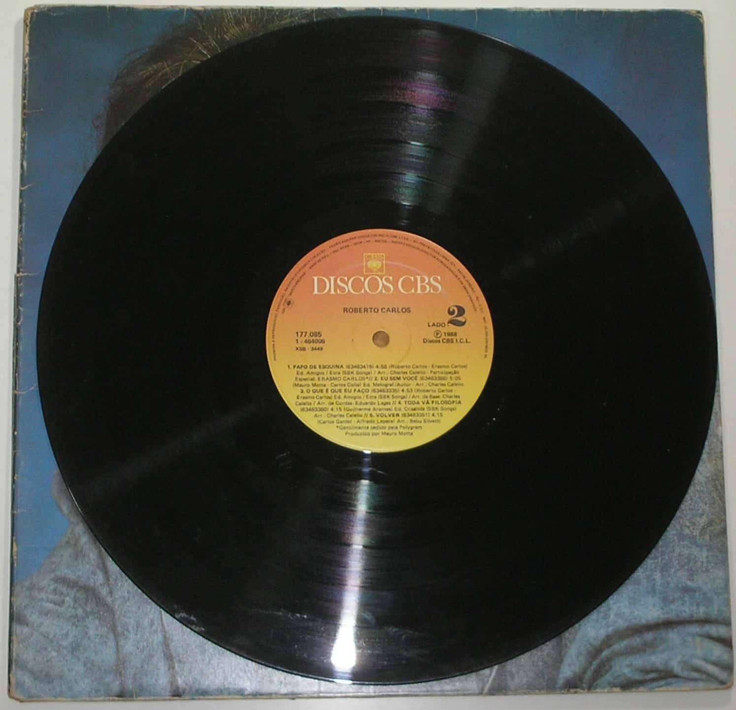 | Casa do Colecionador Álbum Vinil Disco "Quem não gosta do Roberto Carlos "-Se diverte e ja não pensa em mim / - Parada 1988 (Grandes Sucessos / CBS / Em excelente estado de conservação