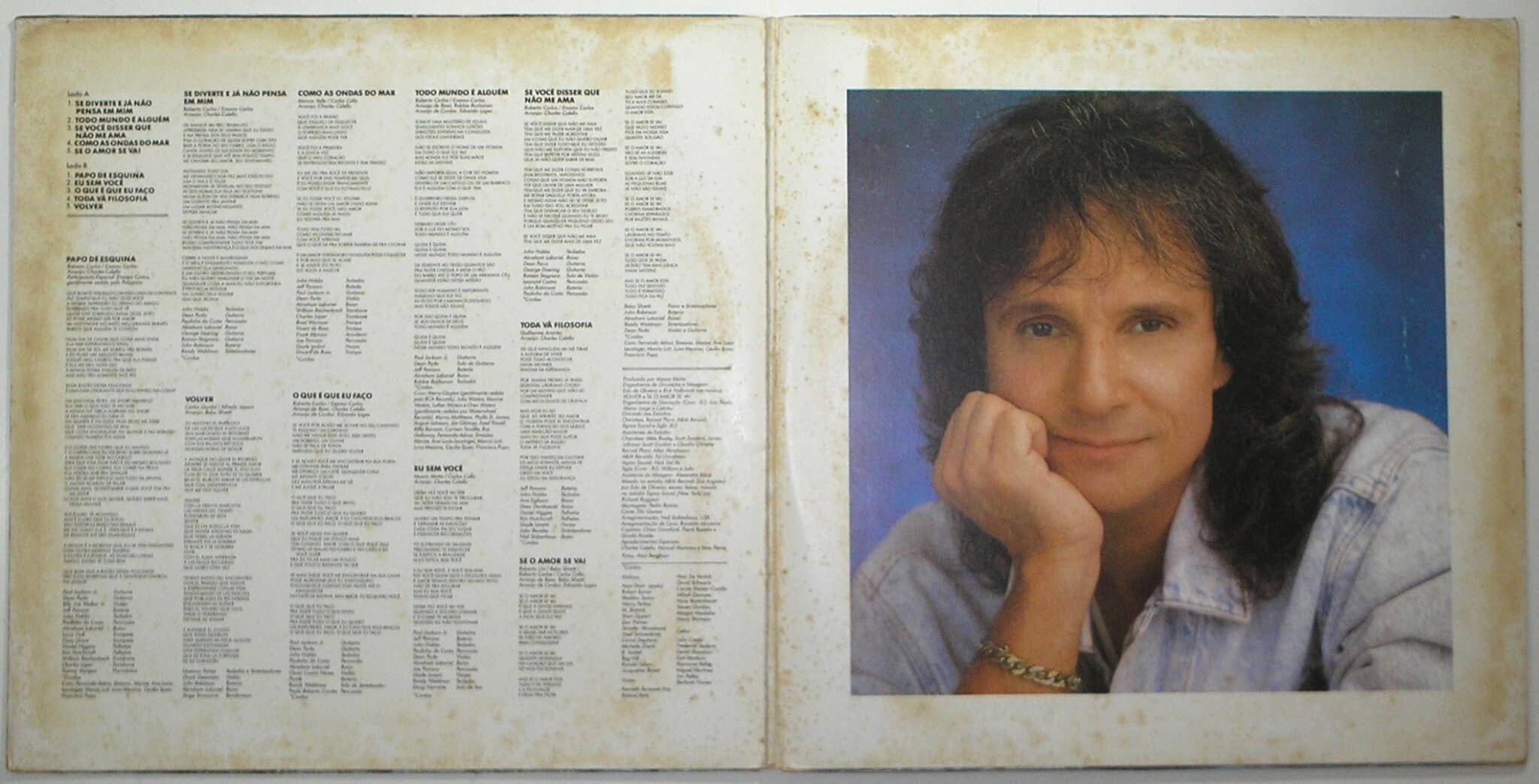 | Casa do Colecionador Álbum Vinil Disco "Quem não gosta do Roberto Carlos "-Se diverte e ja não pensa em mim / - Parada 1988 (Grandes Sucessos / CBS / Em excelente estado de conservação