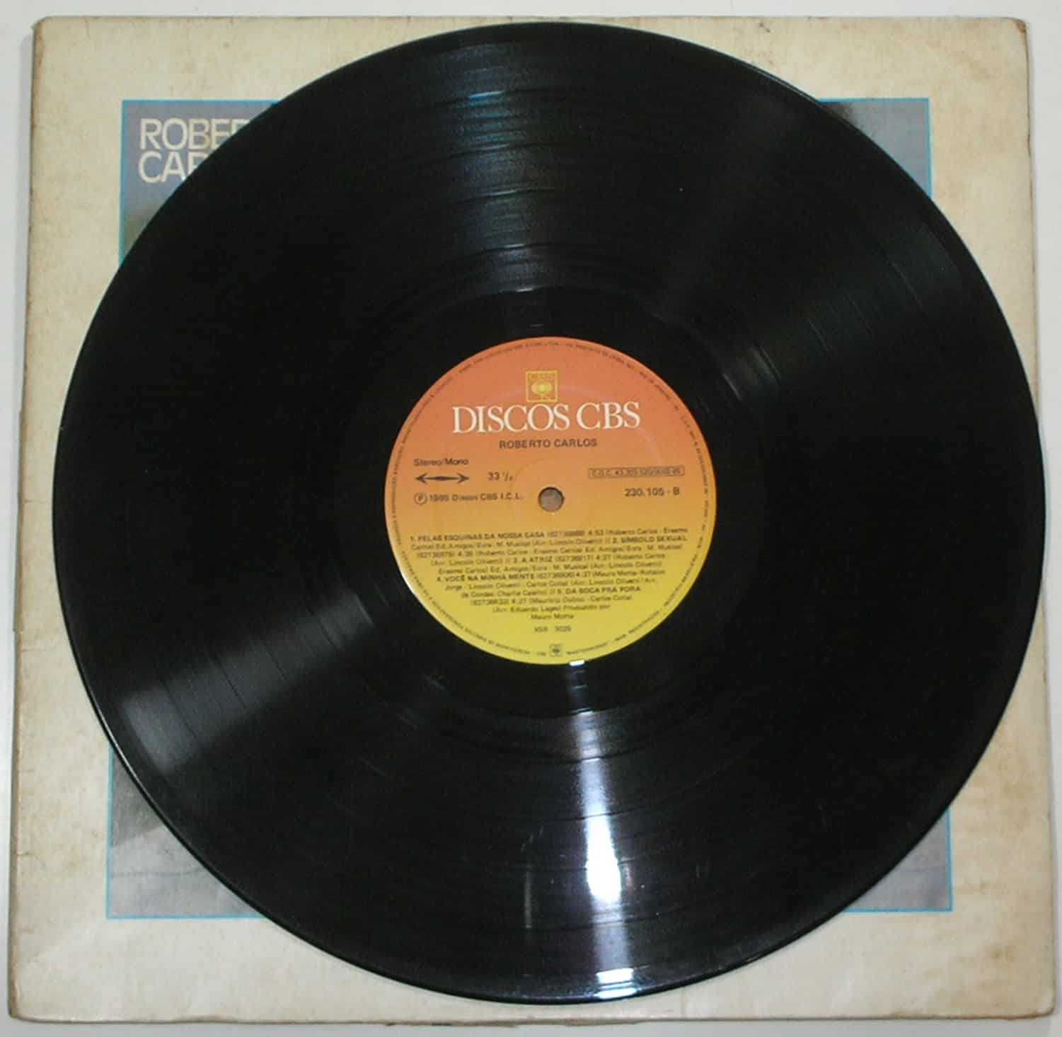 | Casa do Colecionador Álbum Vinil Disco "Quem não gosta do Roberto Carlos "-Verde e Amarelo / - Parada 1985 (Grandes Sucessos / CBS / Em ótimo estado de conservação